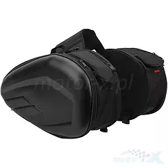 Motorrad-Satteltaschen, universal, erweiterbar 36-58L, OXFORD-Material mit PU-Beschichtung