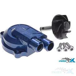 Wasserpumpe SSP Racing Type, blau, Minarelli LC