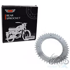 Hinterrad 43z 428h WSK125 alter Typ Import