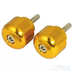 Lenkerenden, Gewinde M6x45mm, Gold, Vicma, Honda CB / CBF / CBR / VFR / VTR