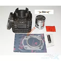 Kompletter Zylinderkit 47.00mm 70cc 12mm Bolzen SHENG-E Taiwan 1E40QMB/QMA 50 2T AC CPI / Keeway
