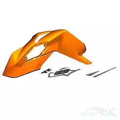 Linke Tankabdeckung orange Zontes U / U1 125