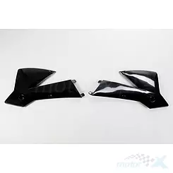 Schwarze Kühlerschutzgitter UFO Plast KTM X / SX-F / EXC 01-04
