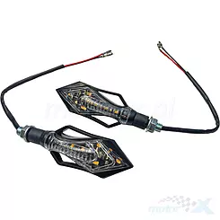 LED Blinker universal mit Zulassung, Gewinde M10, Typ Grot