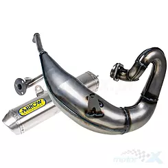 Arrow Enduro Titanium Auspuff, Yamaha DT 125 RE / X 04-06 (Homologation)