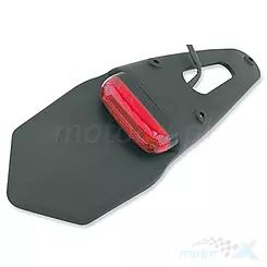 Heckscheinwerfer mit LED-Kotflügel, Zulassung, Vicma Sherco / Scorpa