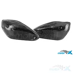 Blinker vorne STR8 LED Black Line, MBK Nitro / Yamaha Aerox (E)
