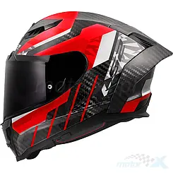 Integralhelm LS2 FF807 Dragon Trax Rot