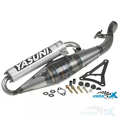 Auspuff Yasuni Z Aluminium, Minarelli horizontal (Homologation)
