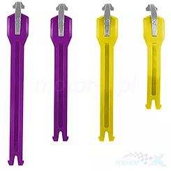 LEATT CROSS 4.5 / 5.5 FLEXLOCK STRAP KIT COOL UNITED Satz Riemen für Schuhe