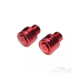 Spiegellochstopfen, Rechtsgewinde + Rechtsgewinde M10x1.25mm, Rot