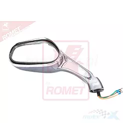Linker Graphitspiegel mit Blinker Ferro 604 / Benzer Columbia / Romet RXL