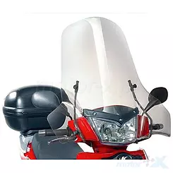 Frontscheibe transparent 64x71cm Kappa Kymco People S