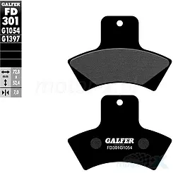 Galfer Semi Metal Street Bremsbeläge FD301G1054