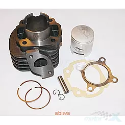 Kompletter Zylinder 40,00mm 50ccm Kolbenbolzen 12mm SHENG-E Taiwan 1E40QMB/QMA 50 2T AC CPI / Keeway