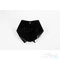 Schwarze Startnummerntafel UFO Plast KTM SX / SX-F 07-12