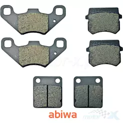 Vordere Bremsbeläge + hinten, ATV Bashan 200 / 250