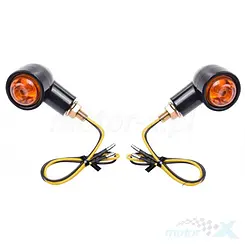LED Blinker, 2 Stück, WM Motor 1491, für Harley Davidson Motorräder, Chopper, Cruiser, Bobber, Touring, Scrambler