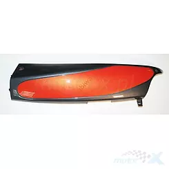 Linke Schwellerabdeckung Graphit-Rot Baotian BT49QT-7 / Motobi Żbik / Zipp Triad 1