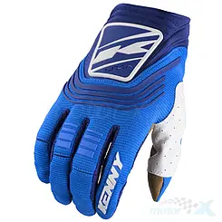 Offroad-Motorradhandschuhe, blau-weiß, Kenny Racing Titanium