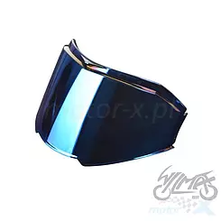 LS2 FF900 Spiegelvisierhelm blau beschlagfrei