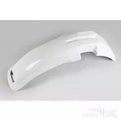 Vorderradkotflügel weiß UFO Plast Suzuki RM 125 / 250 87-88