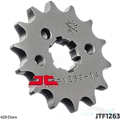 Vorderes Kettenrad 428 16 / 20mm JT Sprockets JTF1263 [verschiedene Zähnezahl]