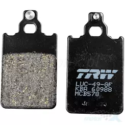 Organische Bremsbeläge KH116 TRW Lucas MCB578