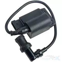 Zündspule mit Kabel und Zündkerzenkappe Piaggio Zip 4T entriegelt