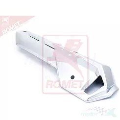 Romet ADV 125 FI PRO silberner Auspuffschutz