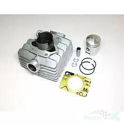 Verstärkter Zylinder RoMet II (40,00 mm) mit Kolben, Ringen und Bolzen [ROMET 205 KOMAR]