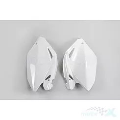 Hintere obere Kotflügel Set Weiß UFO Plast Honda CRF 250 R 04-05