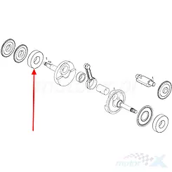Kugellager 6307 C3 35x80x21mm Kymco