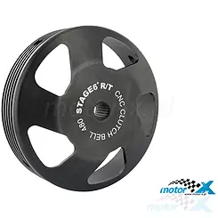 Kupplungsglocke hinten 107mm Stage6 R/T CNC Typ 480 Gilera / Piaggio / Peugeot