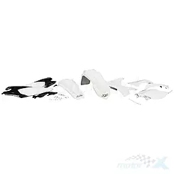 Satz von Schutzblechen weiß UFO Plast Yamaha YZF 450 10'