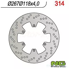 Bremsscheibe NG 314