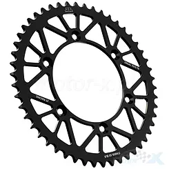 Hinteres Kettenrad 520 50 Zähne, Aluminium Racelite, Schwarz, JT Sprockets JTA808