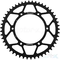 Hinteres Kettenrad 520 50 Zähne, Supersprox 245 (JTR251), Stahl, Schwarz