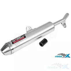 Auspuffendkappe Giannelli Enduro Aluminium, Yamaha DT 125 RE / X 04-06 (E)