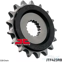Vorderes Kettenblatt 530 18 Zähne, RB - Gummigelenk, JT Sprockets JTF423