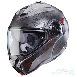 Klapphelm, grau-rostfarben, Caberg Duke Evo Rusty