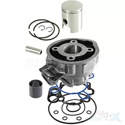 Zylinderkit 40.30mm 50cc, Kolbenbolzen 12mm, RMS Evok, Minarelli AM6 / 1E40MB 50 2T LC