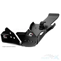 Motor- und Schwingenlager-Schutz (Pro-Link), DTC Hard Enduro Material, schwarz, CrossPro