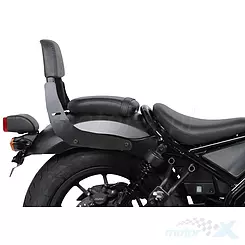 Soziusrückenlehne mit Gepäckträger Shad Honda CMX Rebel