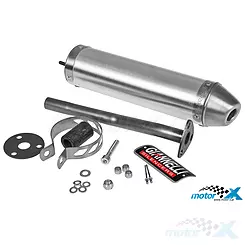 Auspuffendkappe Giannelli Enduro Aluminium, MBK X-Limit / Yamaha DT R 98-02 (E)