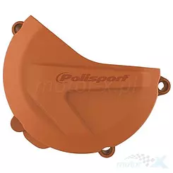 Rechte Motorabdeckung, orange, Polisport