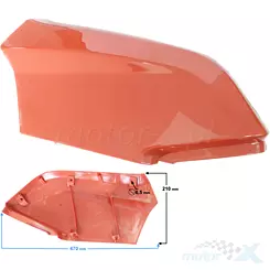 Linke Tankabdeckung, Rot, ATV Barton Braver 300