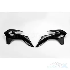 Schwarze Kühlerschutz UFO Plast KTM SX / SX-F / EXC / EXC-F 13-16