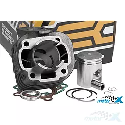 Zylinder komplett 40.00mm 50cc Gusseisen Kolbenbolzen 12mm TEC Eco 1E40QMB/QMA 50 2T AC