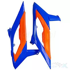 Kühlerschutzgitter Rot-Blau, UFO Plast Racing BE02003063C